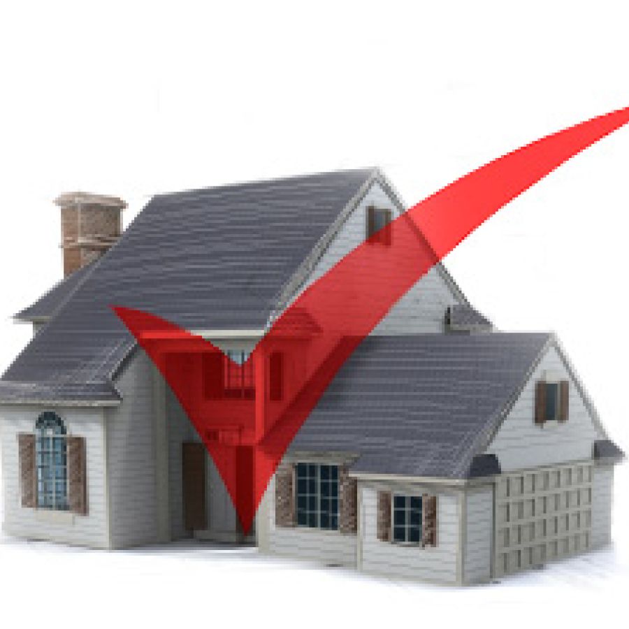 een huis dat wordt gemonitord door ongediertebestrijder