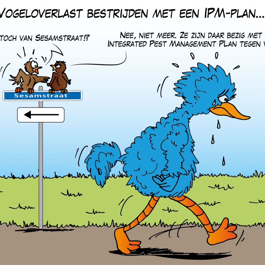 vogeloverlast bestrijden